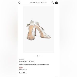 New Gianvito Rossi heels